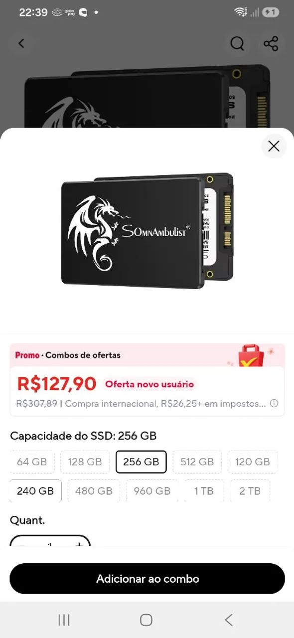 Ssd 240mb