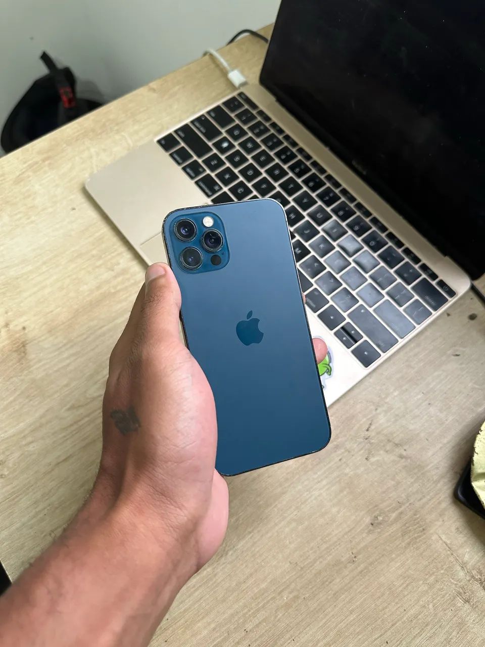 iPhone 12 Pro 128GB Azul - Foto 2