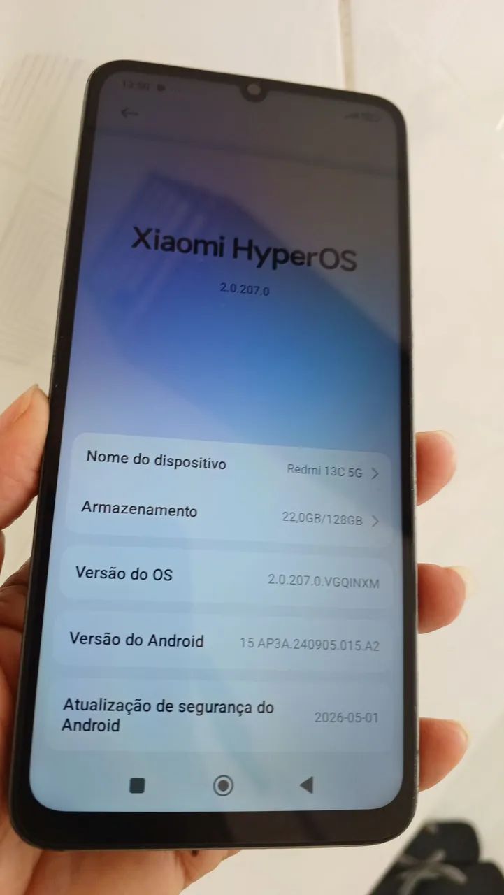 Vendo ou troco:xiaomi note:C13 128gb ($450) - Foto 5