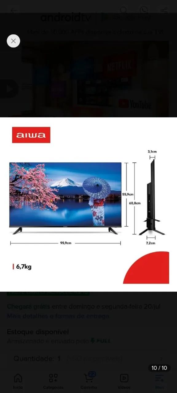 Smart TV AIWA 43? - Foto 3