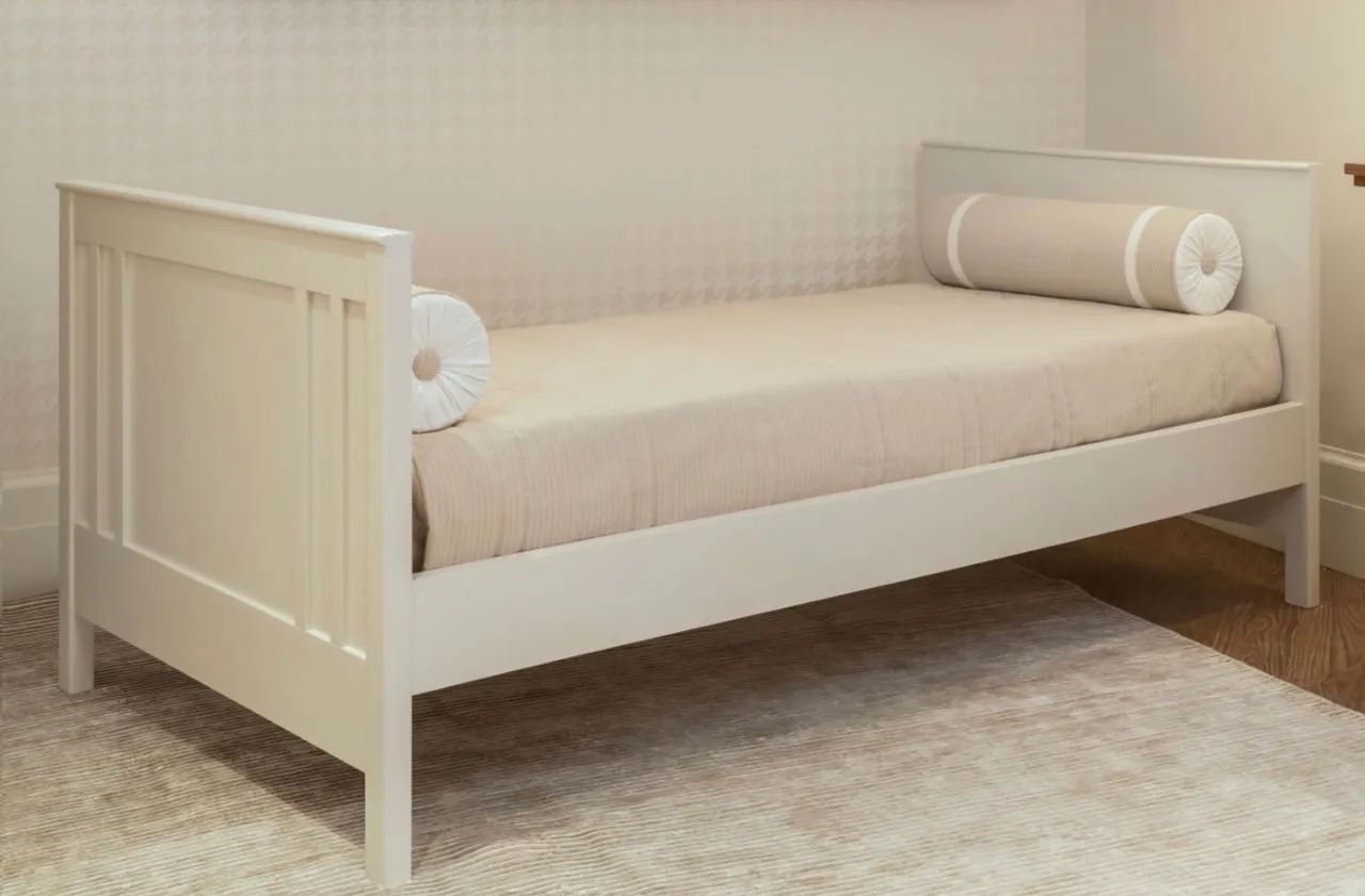 Cama Solteiro RECAMIER MADISON - Quartos Etc - Alto Padrão  - Foto 5