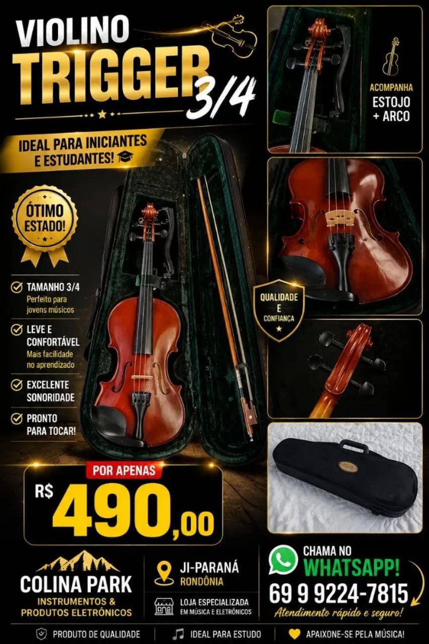 Violino Trigger 3/4