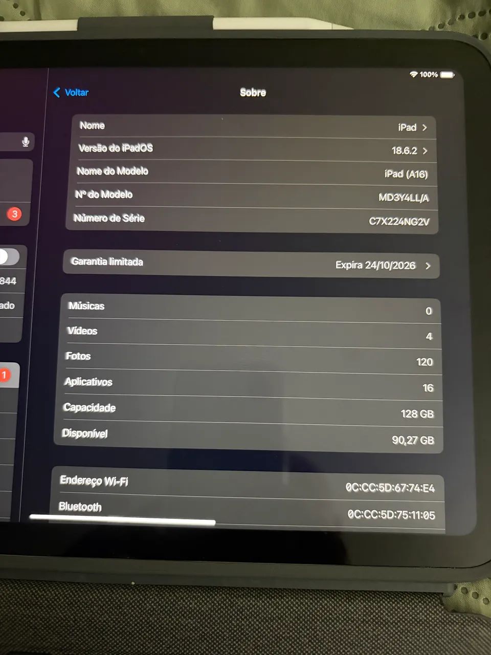 iPad 11 A16 128GB + Apple Pencil + Teclado Logitech  - Foto 2