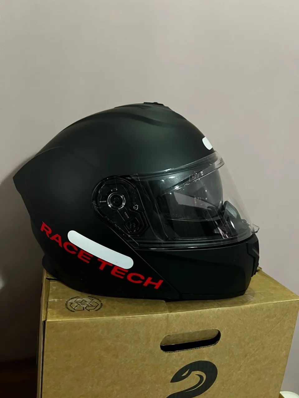 CAPACETE RACE TECH ARTICULADO 