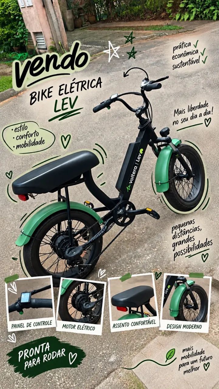 Bike Elétrica Lev