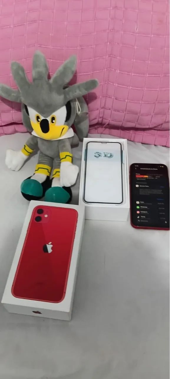 iPhone 11 Red 128GB - Foto 2