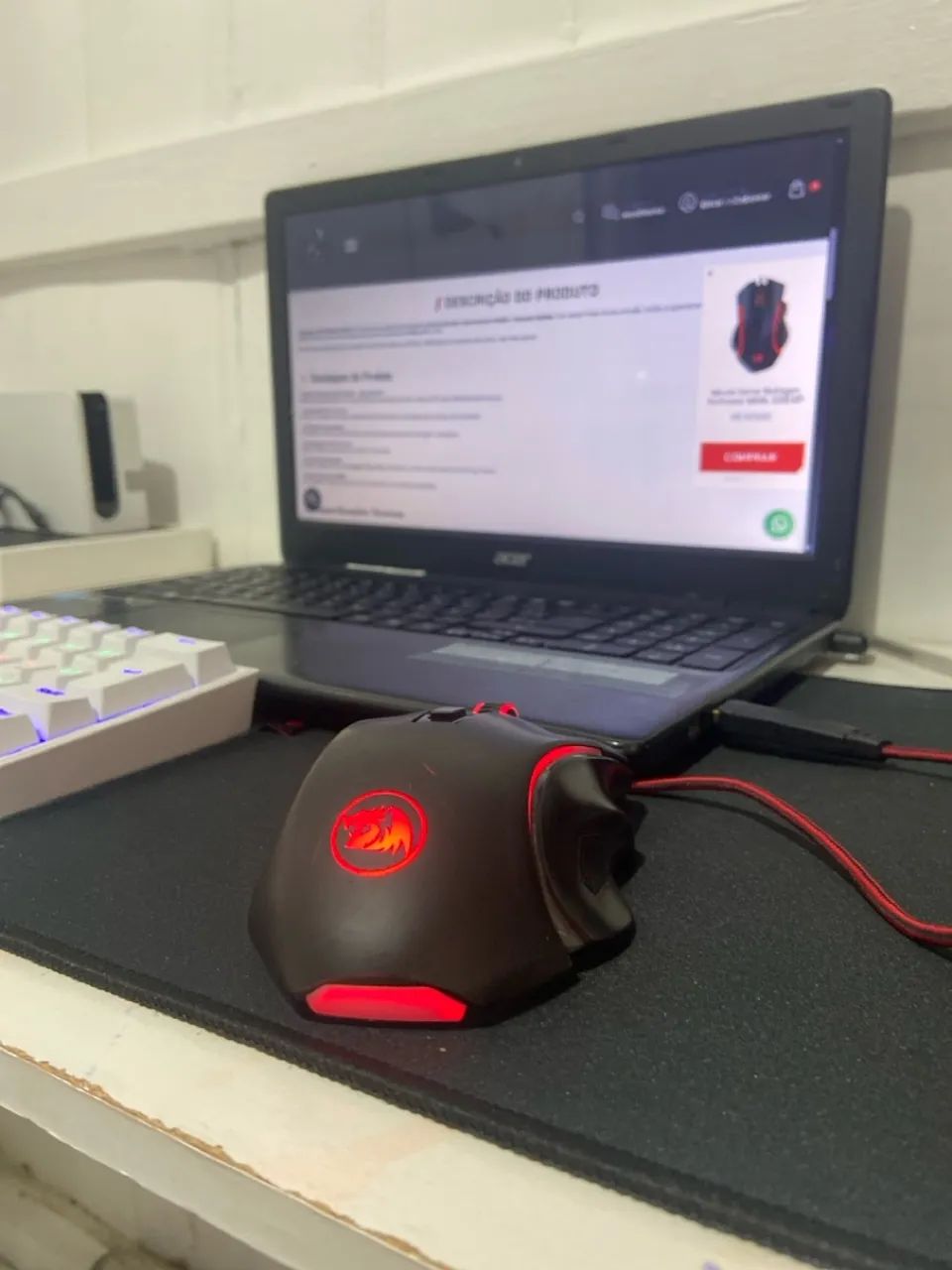 Mouse redragon nothossaur M606 