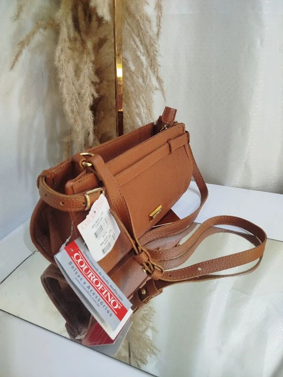 Bolsa original Couro Fino  - Foto 2