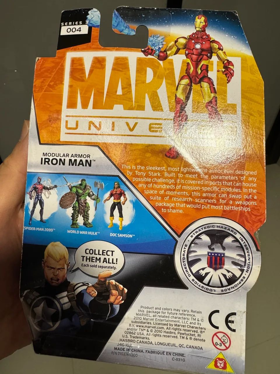 Marvel Universe Iron Man lacrado - Foto 2