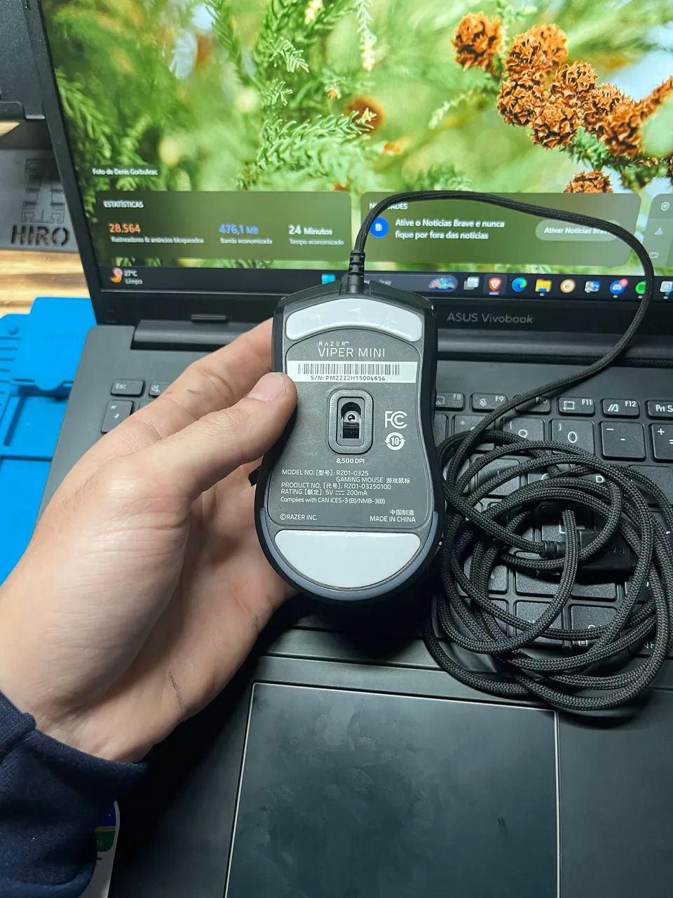 Mouse Razer Viper Mini - Foto 3