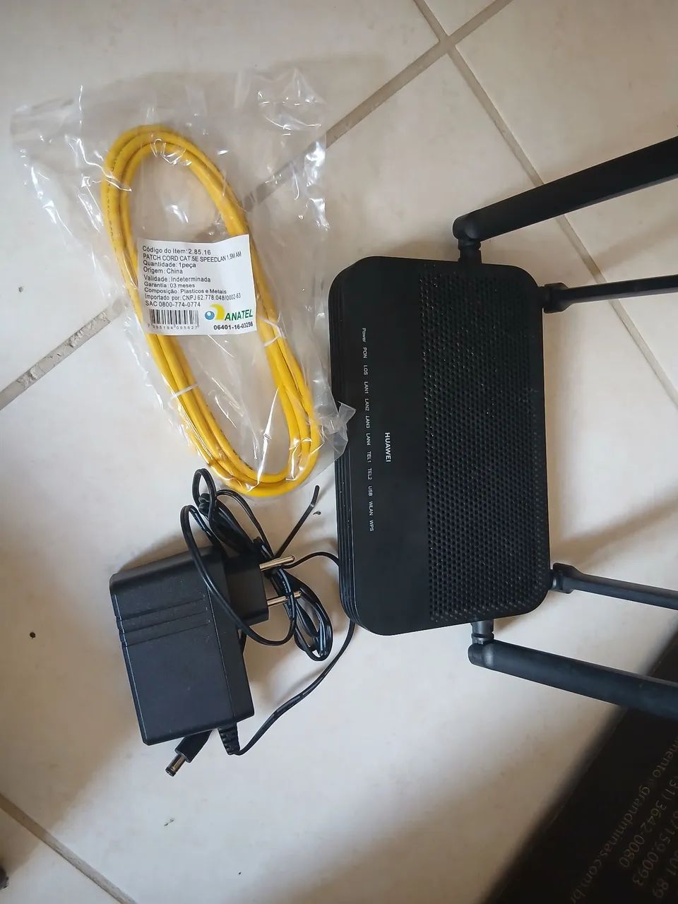 Roteador 4 antenas wifi