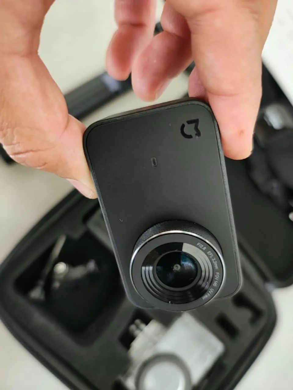 camera de ação mi 4k com kit - Foto 2