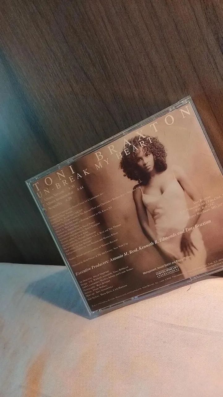 CD Single Toni Braxton Un Break My Heart importado  - Foto 3