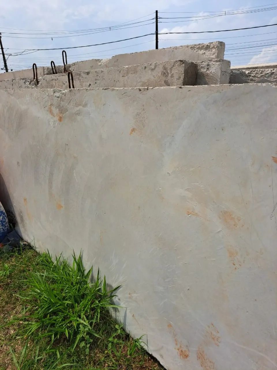 Muro de contenção, arrimo, placa de concreto - Foto 4