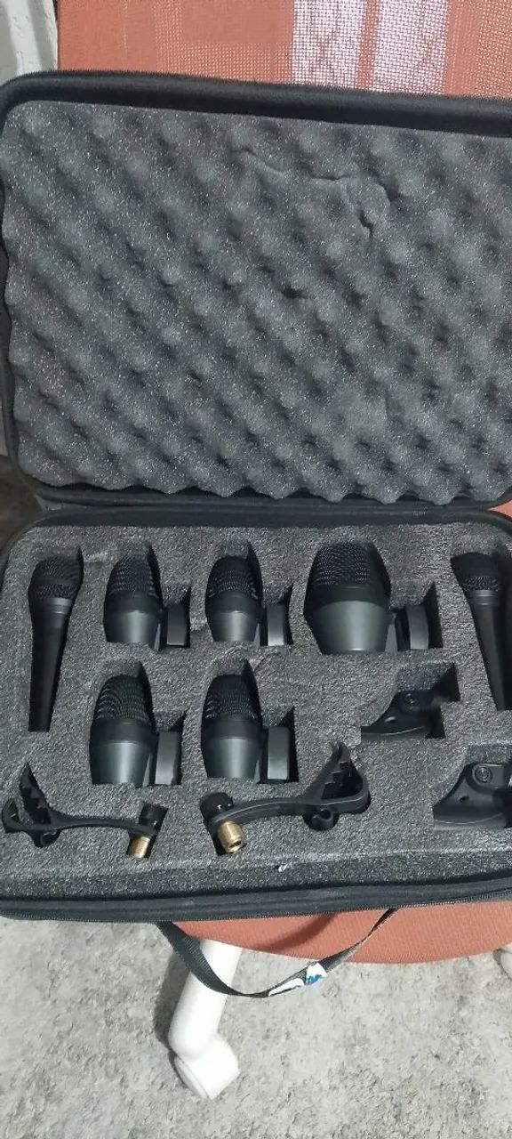  microfone bateria kit - Foto 2