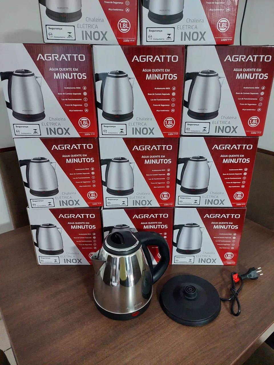 Chaleira inox  - Foto 2