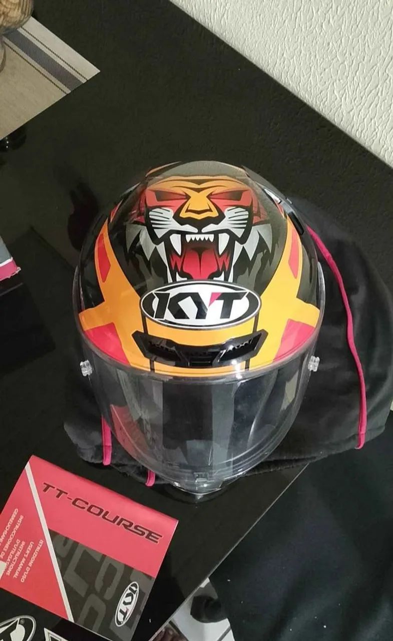 Capacete KYT TT course Antonelli  - Foto 3