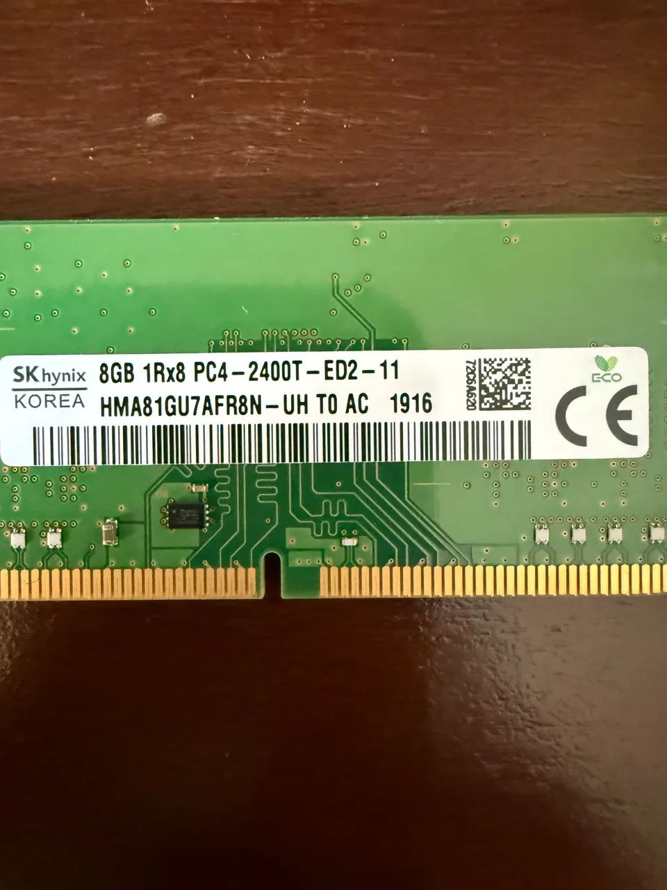 Memória 8GB 1Rx8 DDR4 - 2400T Desktop  - Foto 3
