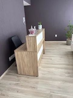 Balcão de atendimento para recepção418477536592547842
