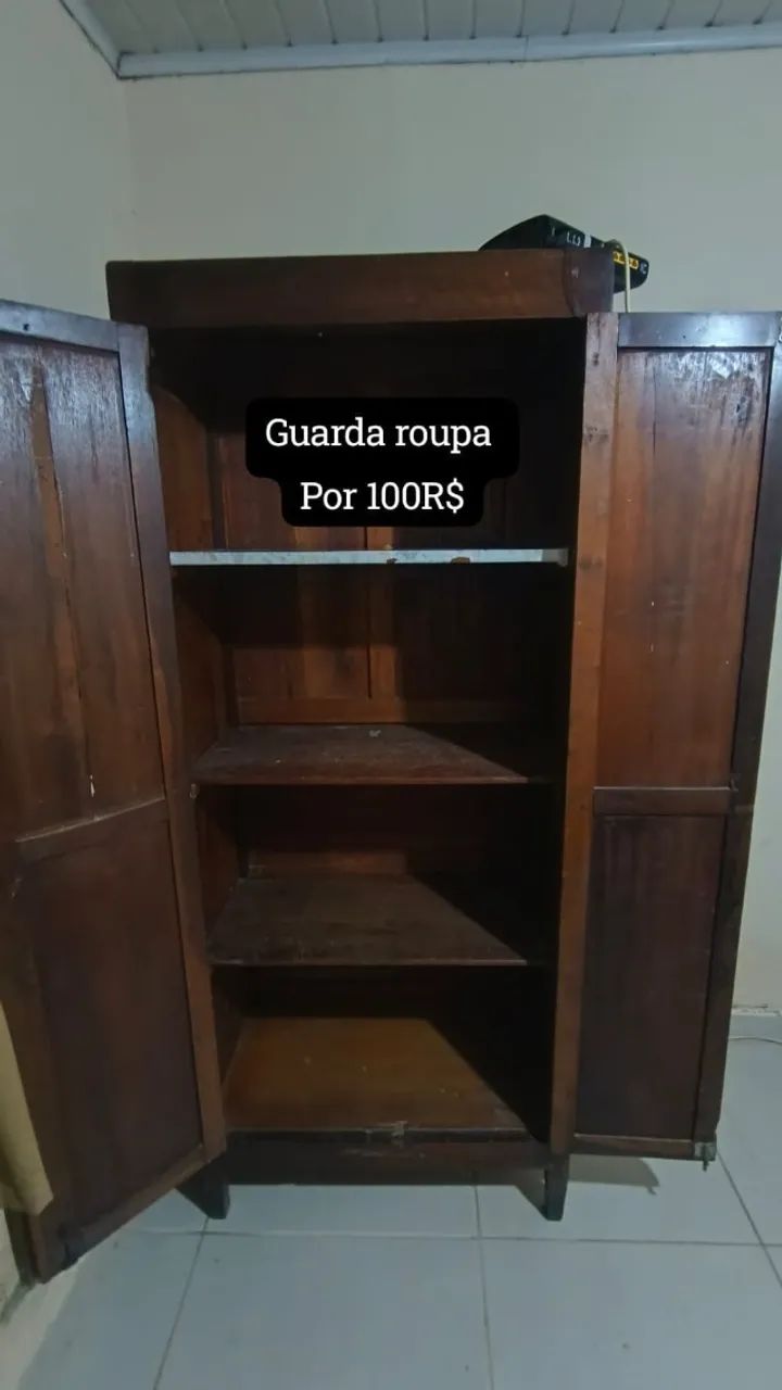 guarda roupa 100 cada