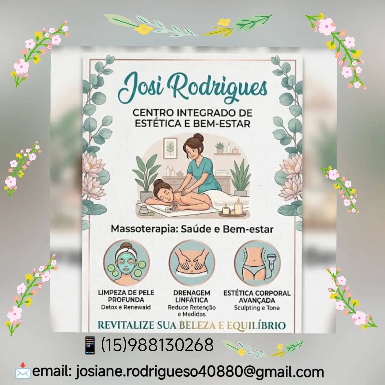 Sessões de estética corporal e facial 