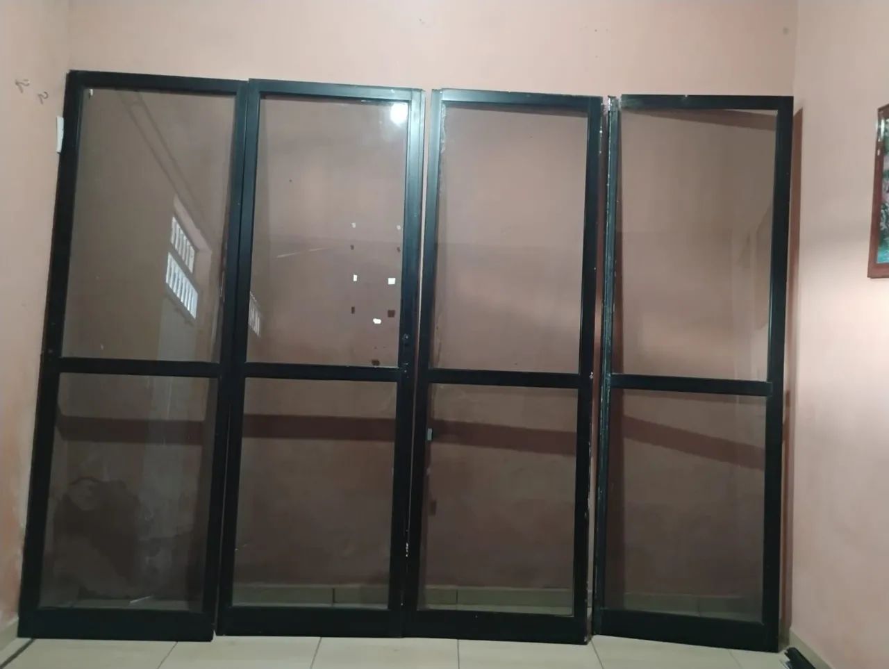 Portas de vidro com moldura de correr  - Foto 3