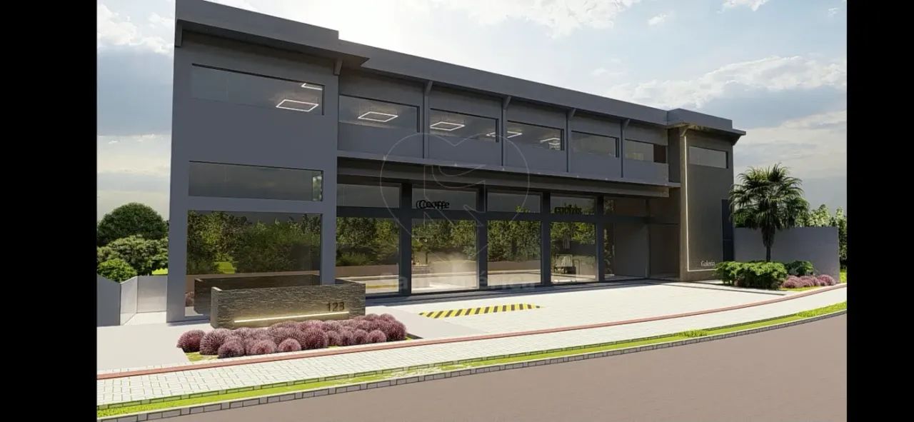 Sala comercial térrea em construção próximo à Rodovia Celso Garcia Cid