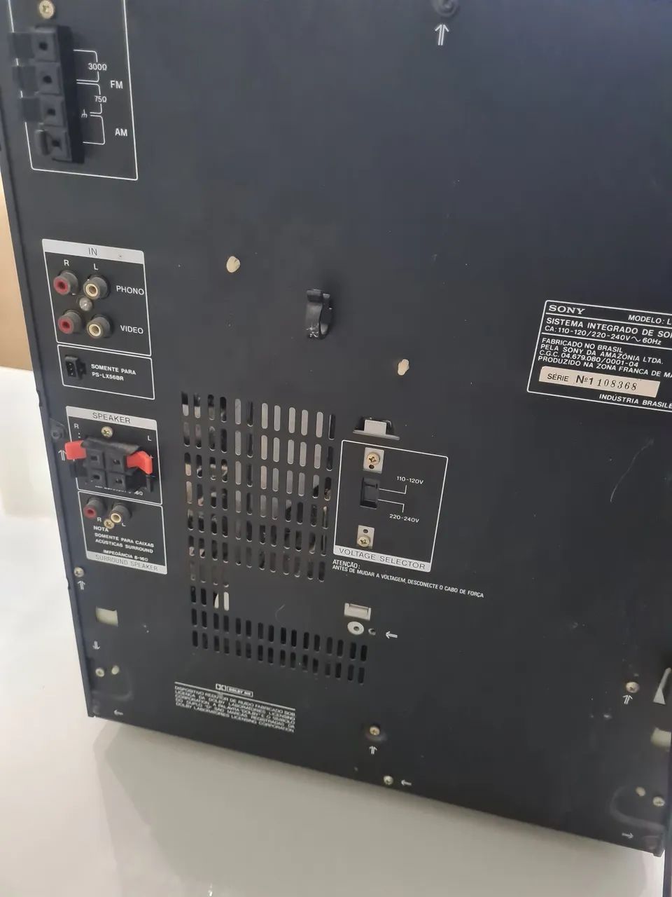 Central Toca Disco Vinil Sony LBT-A495  - Foto 4