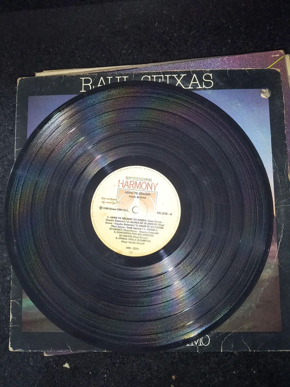 DISCO RAUL SEIXAS ABRE-TE SÉSAMO  - Foto 3