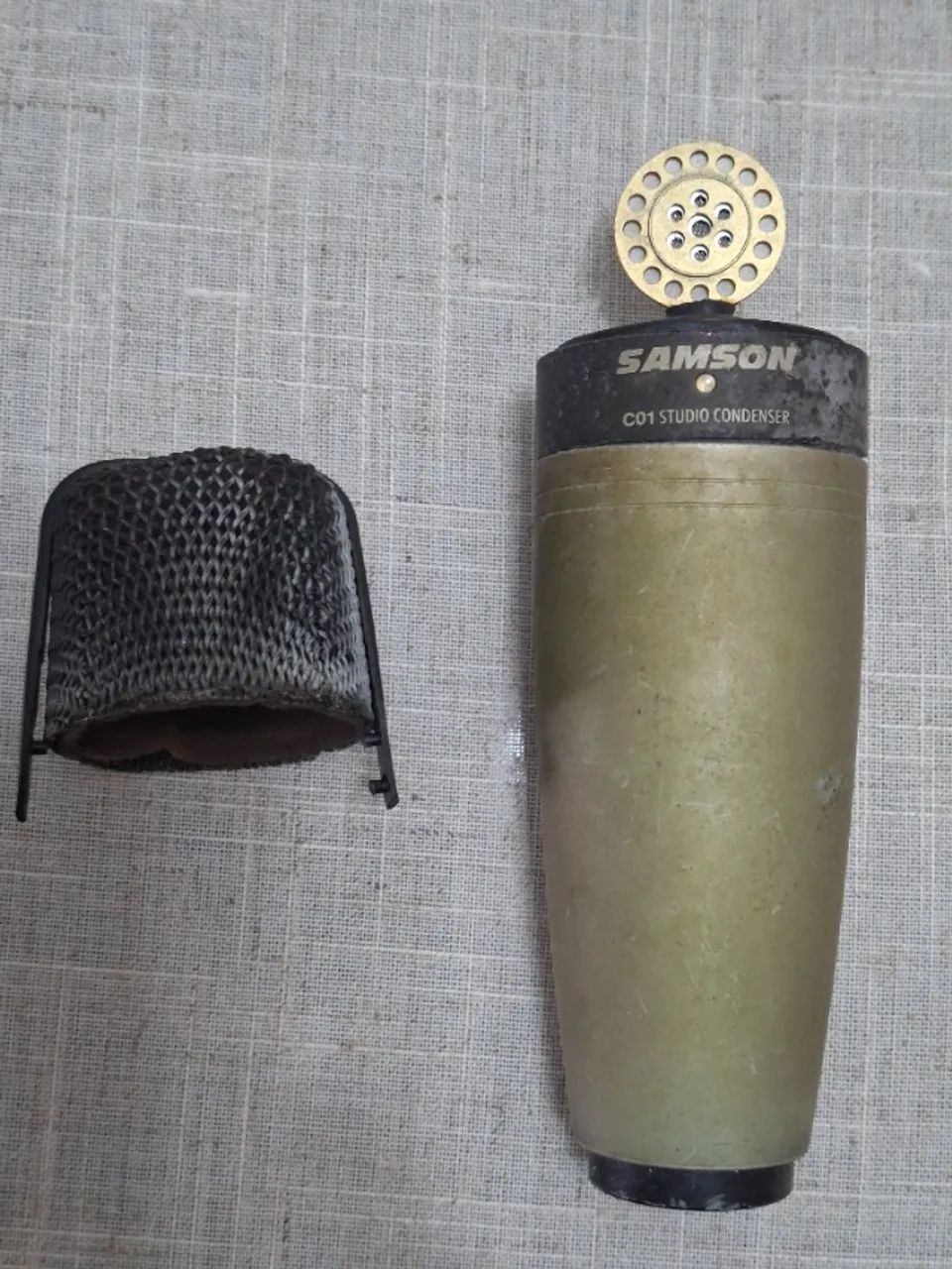 Microfone Samson C01 Condensador + Cabo XLR + Suporte