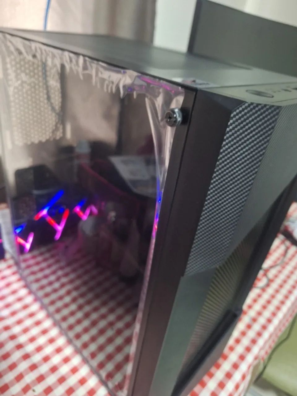 Placa Mãe,processador rayzen e gabinete gamer  - Foto 4