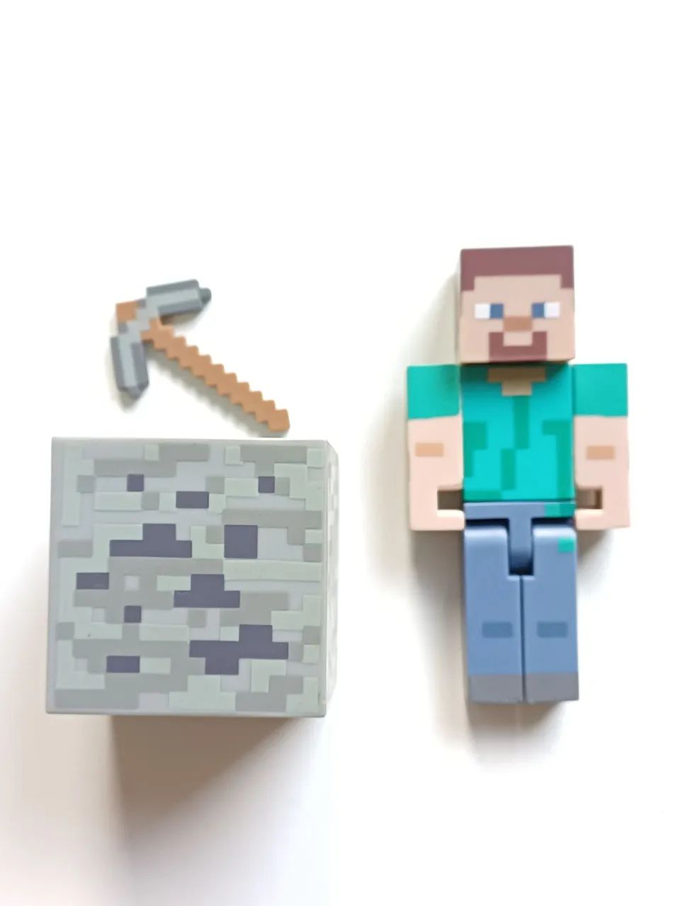 Minecraft Figura Steve e acessórios 