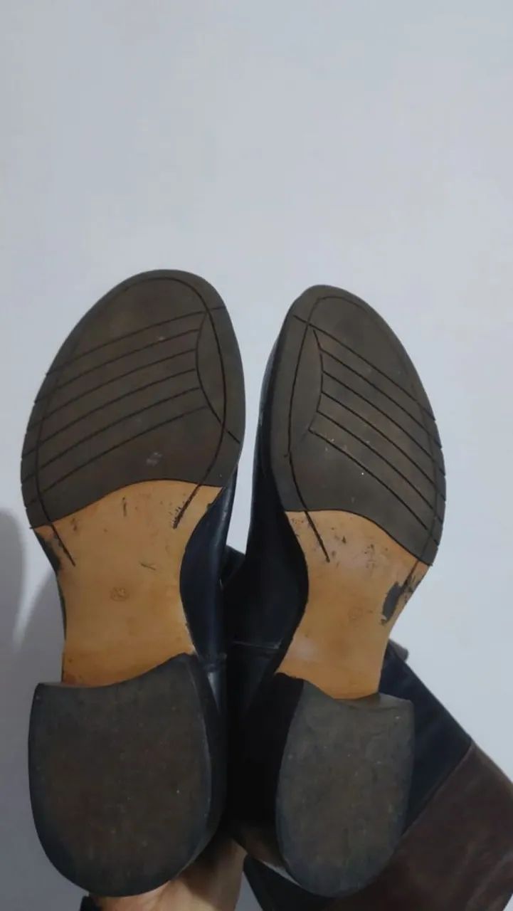 BOTA CANO LONGO 100% COURO LEGÍTIMO  - Foto 5