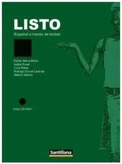 Livro Listo espanhol com cd