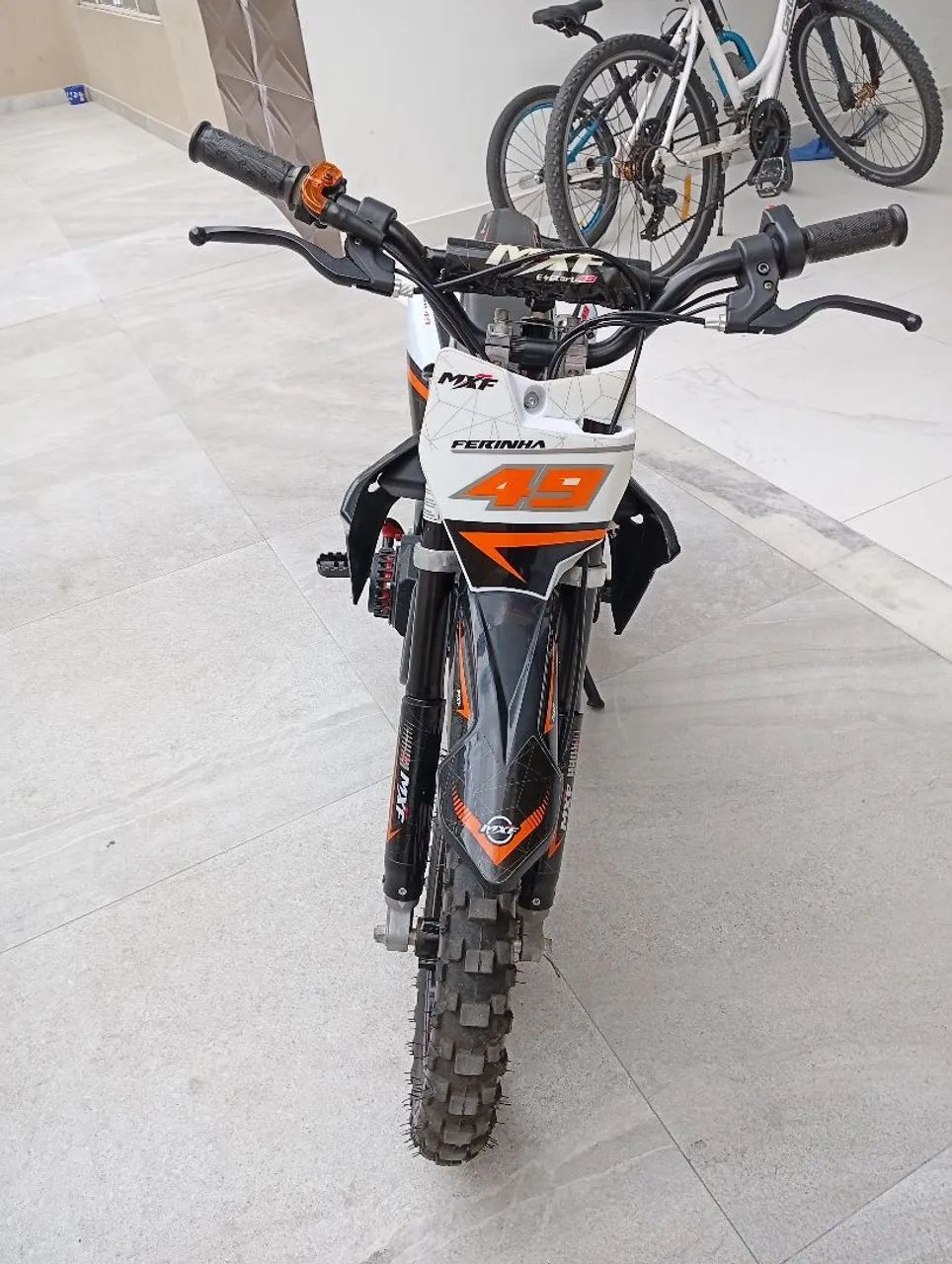 Mini moto MXF49 zerada  - Foto 4