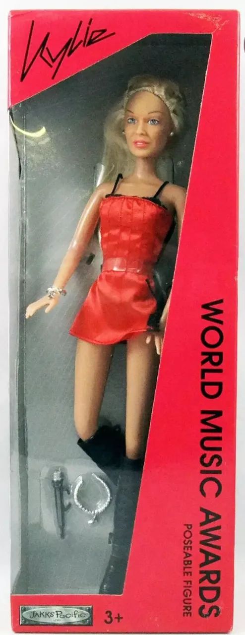 Roupa boneca kylei minogue 