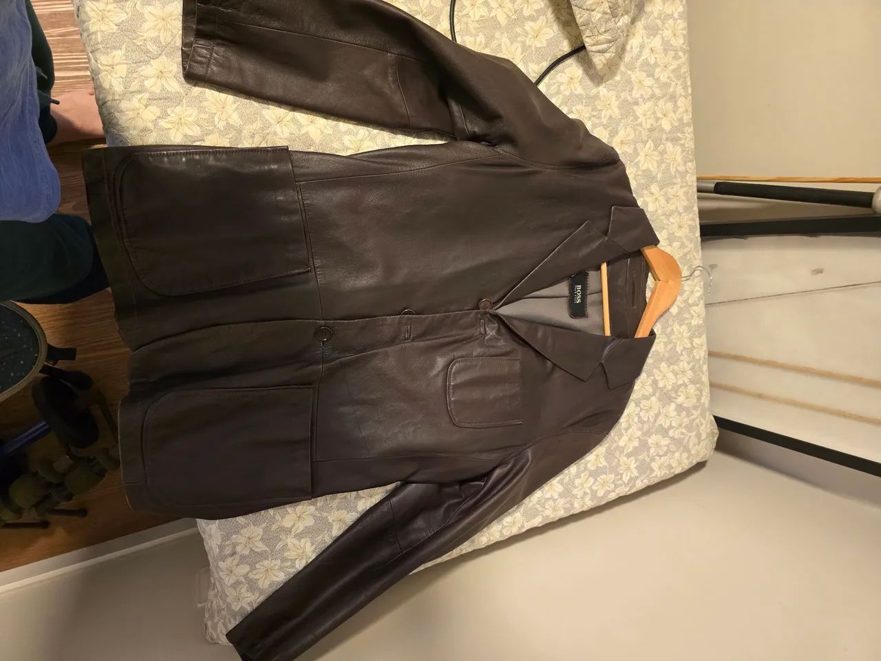 Blazer Hugo Boss em couro  - Foto 2