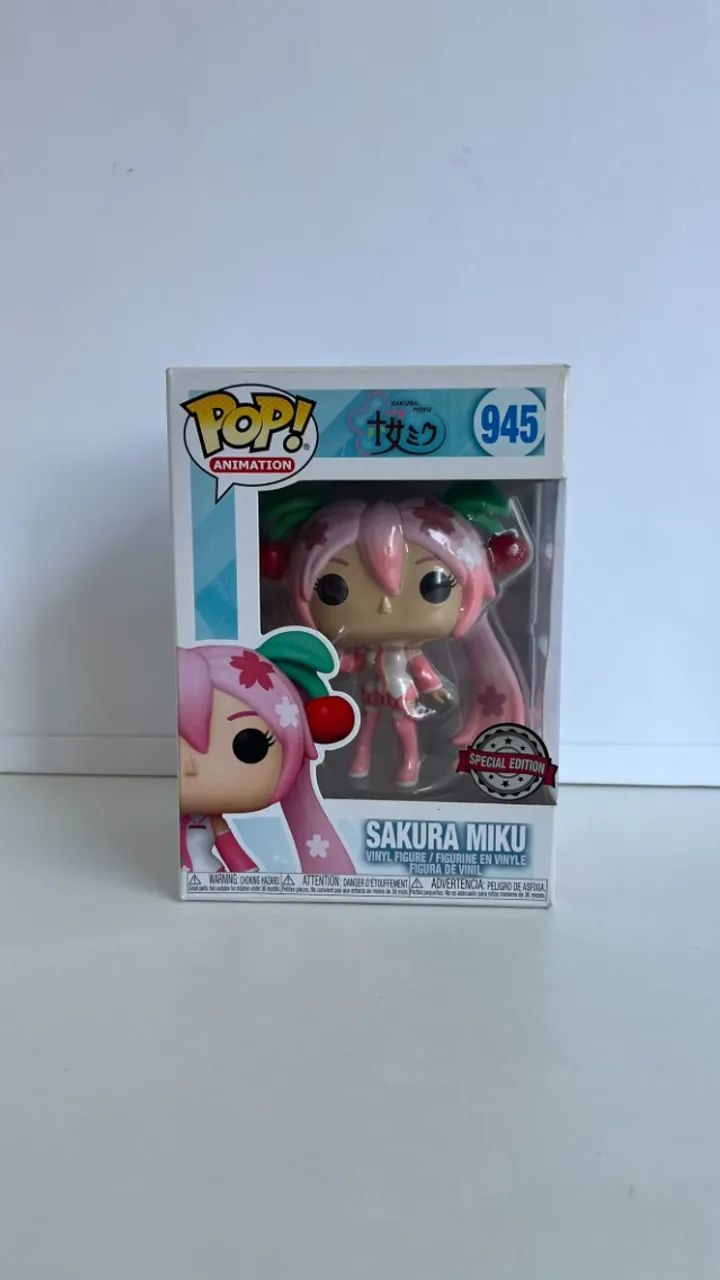Funko Pop Sakura Miku Cherry Blossom 945 - Selo Special Edition