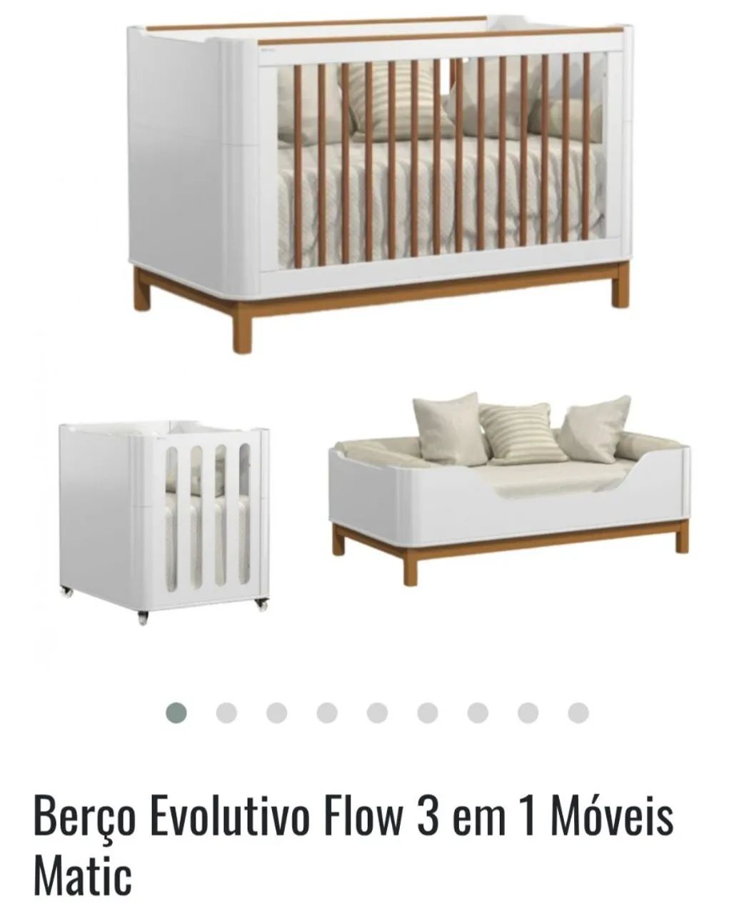 Berço evolutivo Flow Matic