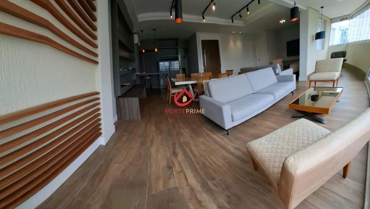 BELÍSSIMO APARTAMENTO MOBILIADO DE ALTO PADRÃO DE 172m² PARA LOCAÇÃO NO CONDOMÍNIO HELBOR  - Foto 3