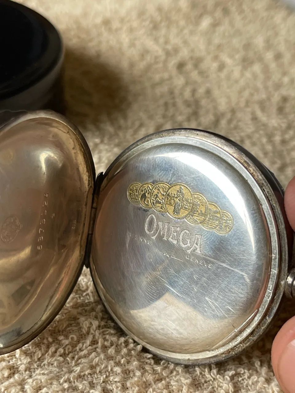 Relógio de bolso da Omega  - Foto 4