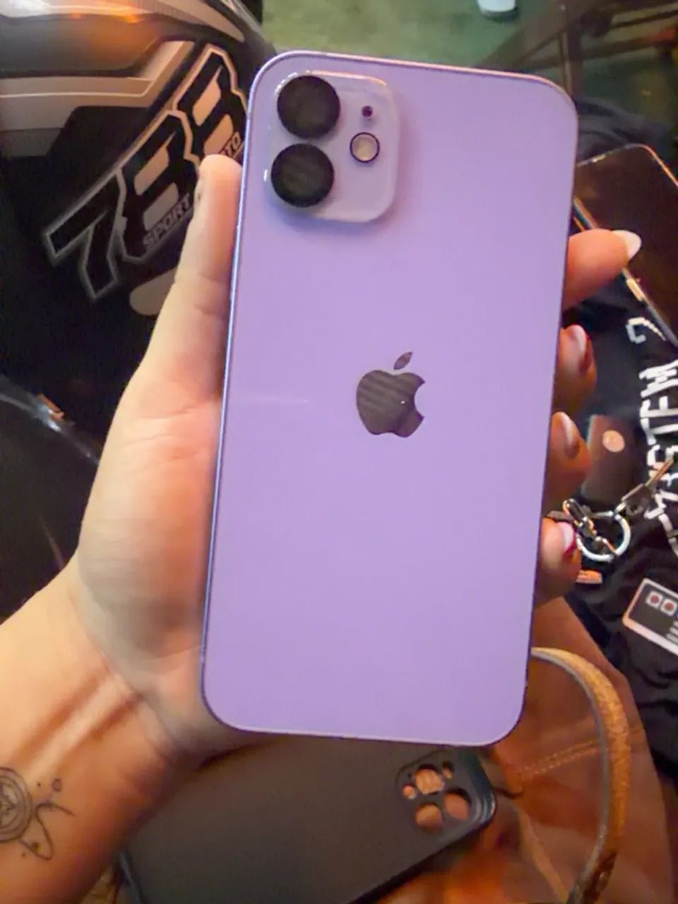 iPhone 12 64GB Lilás Original - Bem Conservado - Foto 2
