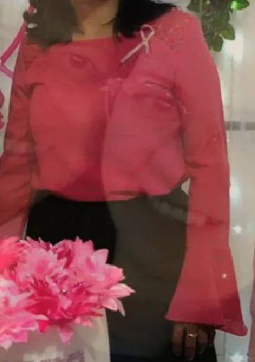 Blusa cor de rosa