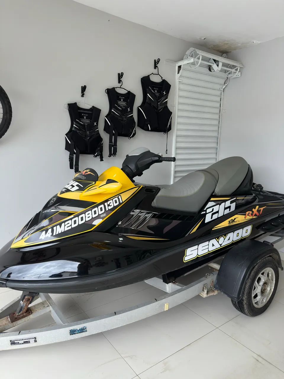 Jet ski sea doo rxt 215 + carretinha 