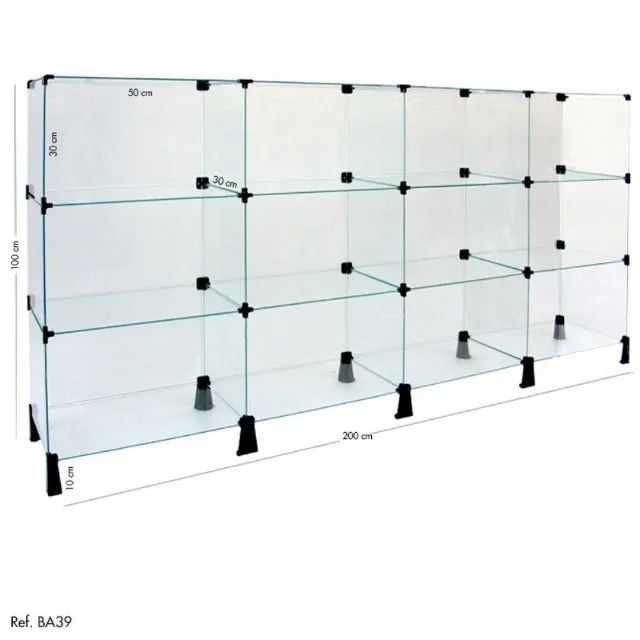 Balcão Modulado de Vidro - Foto 3
