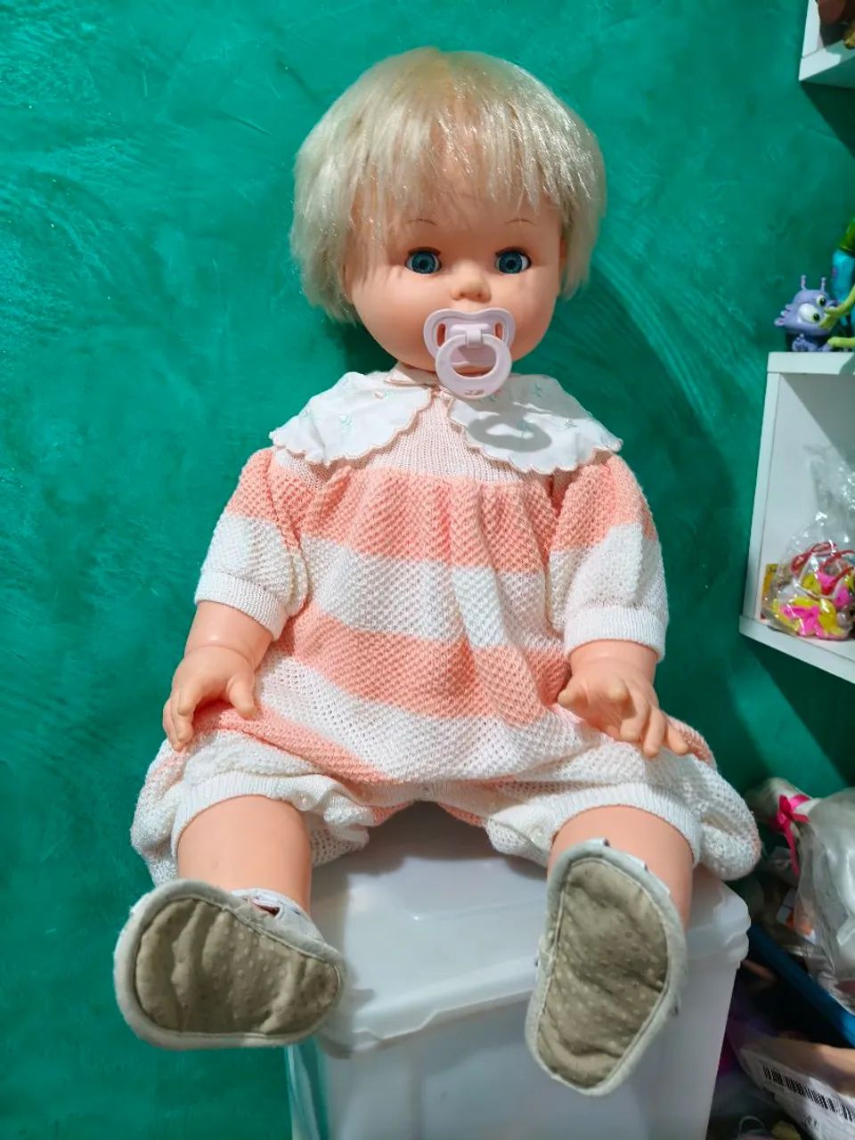 Boneca fofucha da estrela 