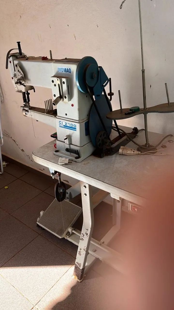 Máquina de costura couro - Foto 3