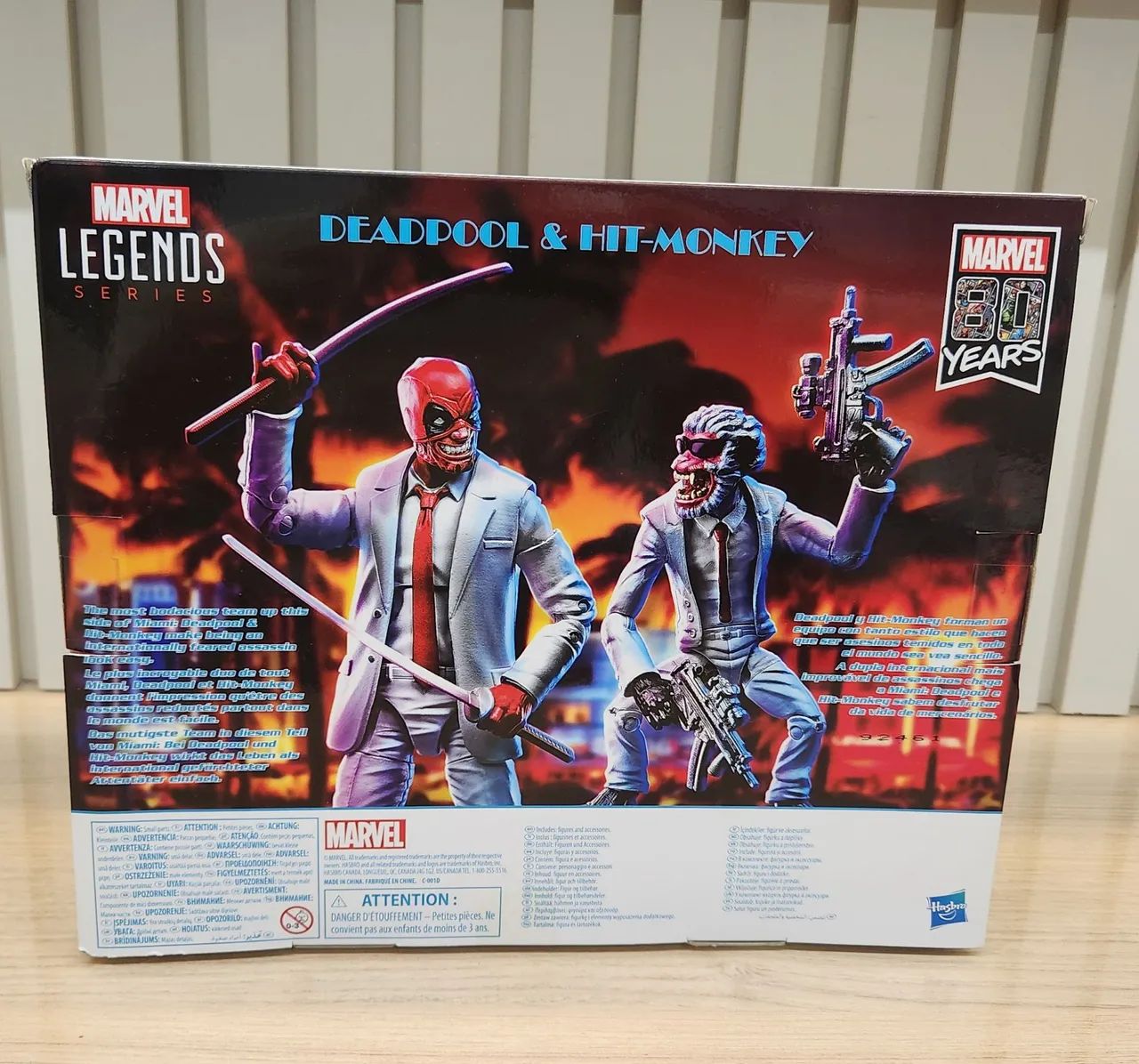 Bonecos Marvel Legends Deadpool e Hit-Monkey - Foto 2
