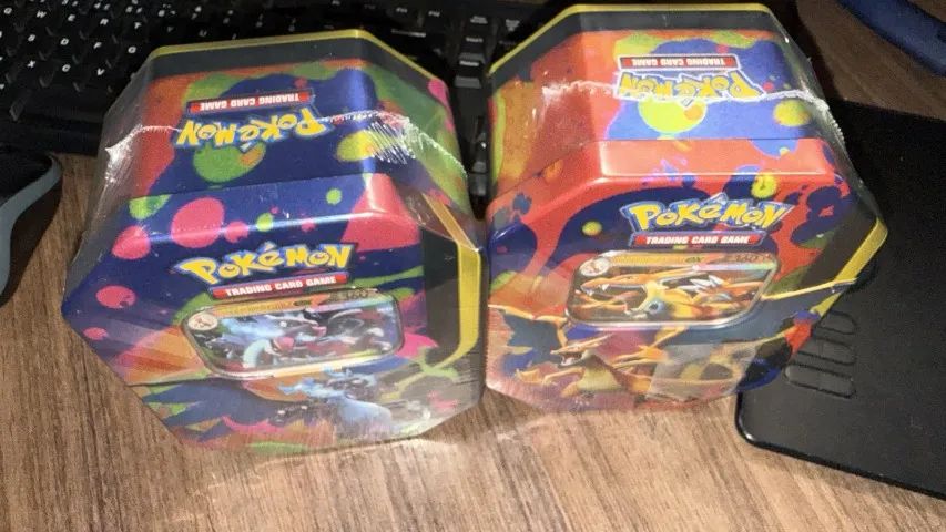 Latas Charizard X e Y ingles. Pokemon tcg - Foto 2