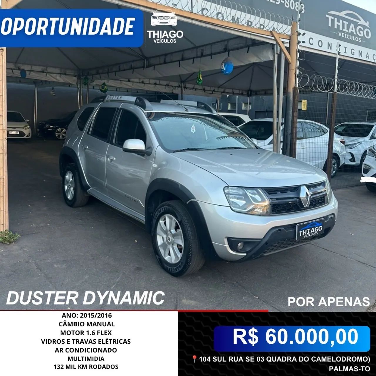 Renault Duster Dynamique 1.6 Hi-flex 16V Mec. 2016